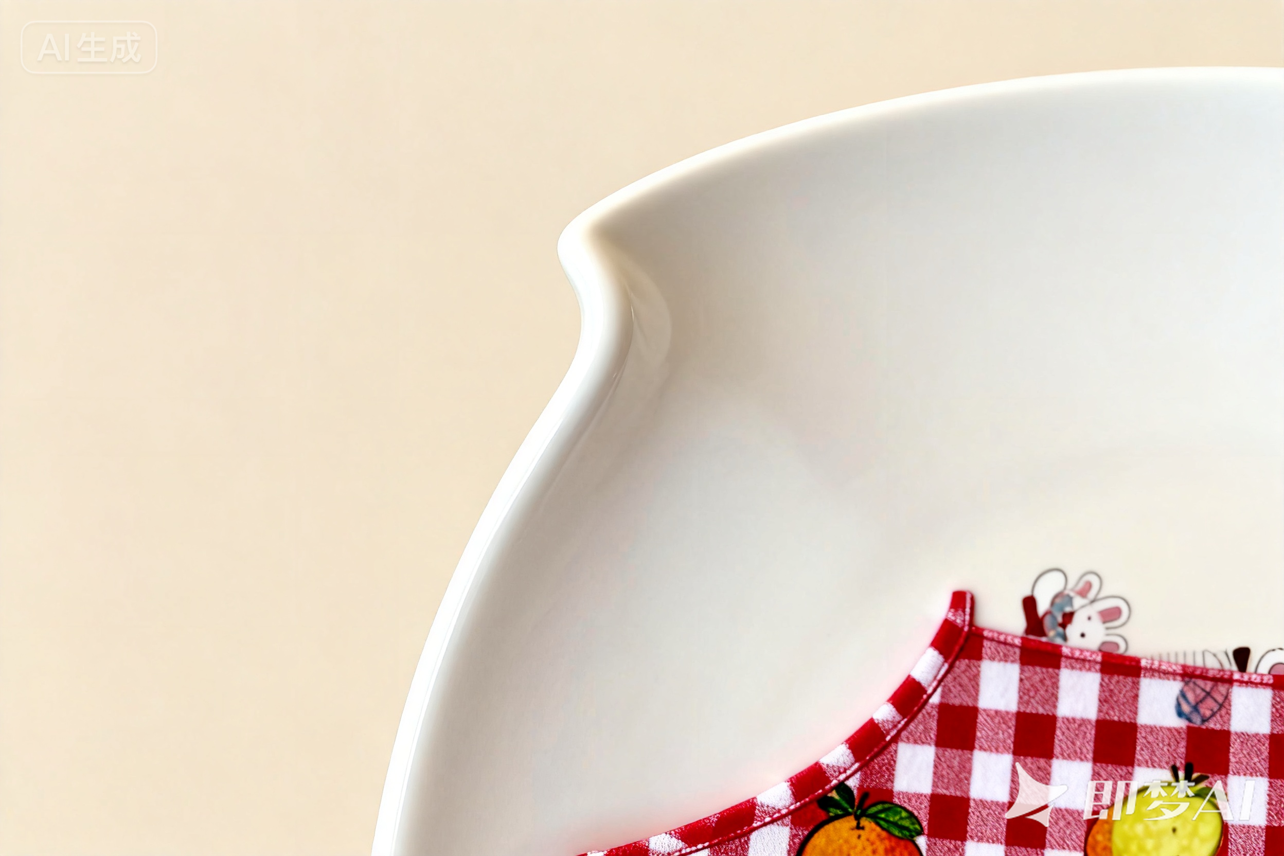 Santa Hat Ceramic Mug with Silicone Lid, 230ML | Christmas Gift